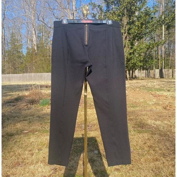 J.Crew Black Stretch Zipper Legging Pants - Picture 4 of 6